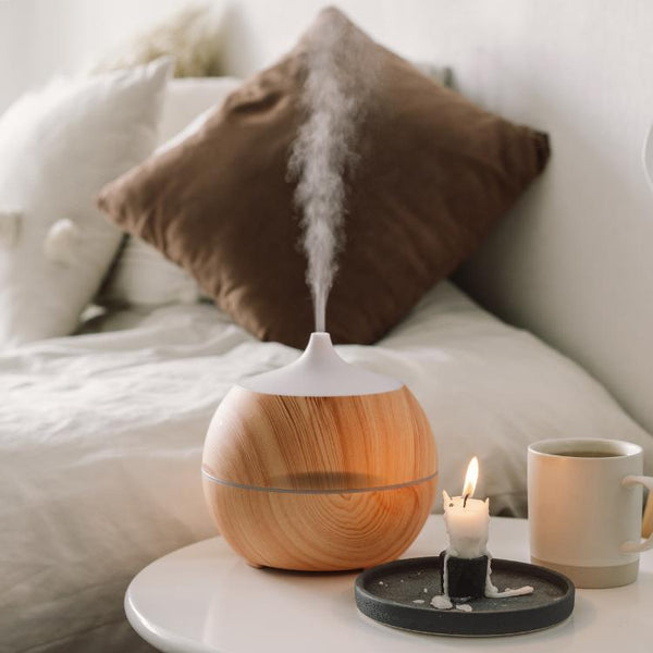 Aroma Diffuser Collection by Ancient Infusions featuring modern, eco-friendly diffusers for natural aromatherapy. Replaces harmful plug-ins, candles, and synthetic air fresheners with pure essential oil benefits.