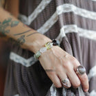Elastic Crystal Bracelet Collection by Ancient Infusions featuring natural crystal and gemstone bracelets for healing energy, balance, and timeless style. Perfect for daily wear and meaningful gifts.