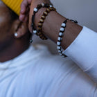 Adjustable Crystal Bracelet Collection by Ancient Infusions featuring natural crystal and gemstone bracelets with customizable fits. Designed for healing energy, balance, and versatile style.