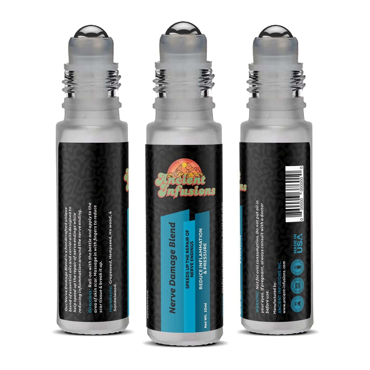 Ancient Blendsâ„¢ - Discover Natural Relief For Nerve Pain With Ancient Infusions Nerve Damage Relief Blend - Your Path To Soothing Comfort