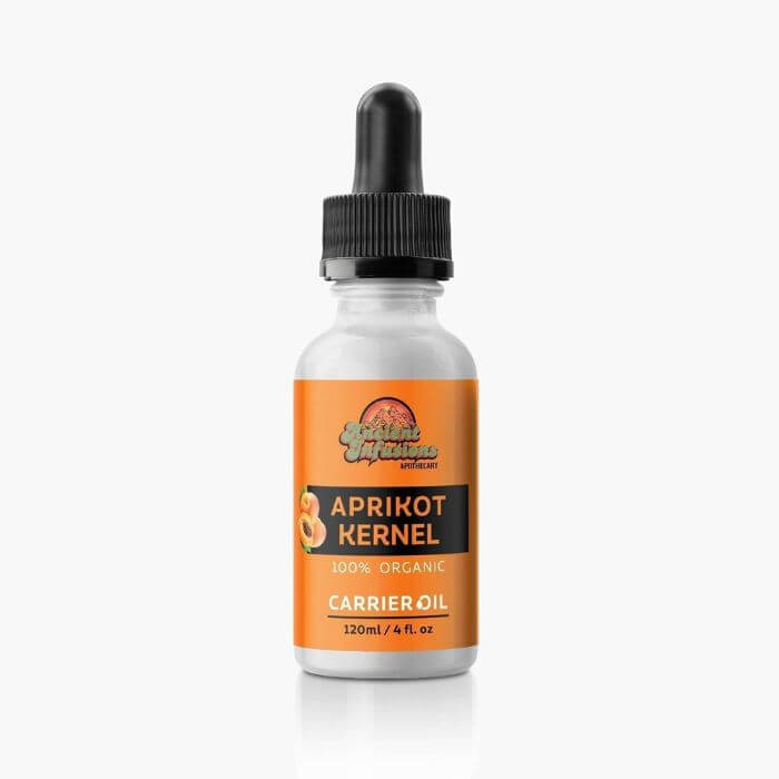 Hair Wellness - Pure Apricot Kernel Carrier Oil for Healthy Hair. Strengthens, Conditions, and Enhances Hair Well-being.