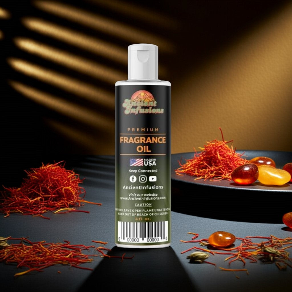 Baccarat Rouge 540 inspired uncut fragrance oil β bold, luxurious alcohol-free scent by Ancient Infusions.