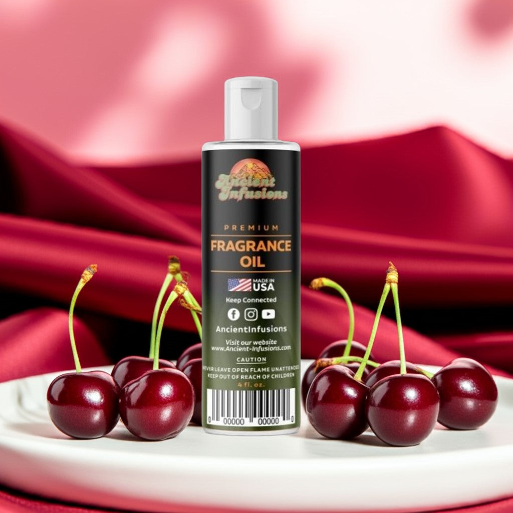 Cherry Pop Pure Uncut Fragrance Oil Bottle β Alcohol-Free Scent by Ancient Infusions.
