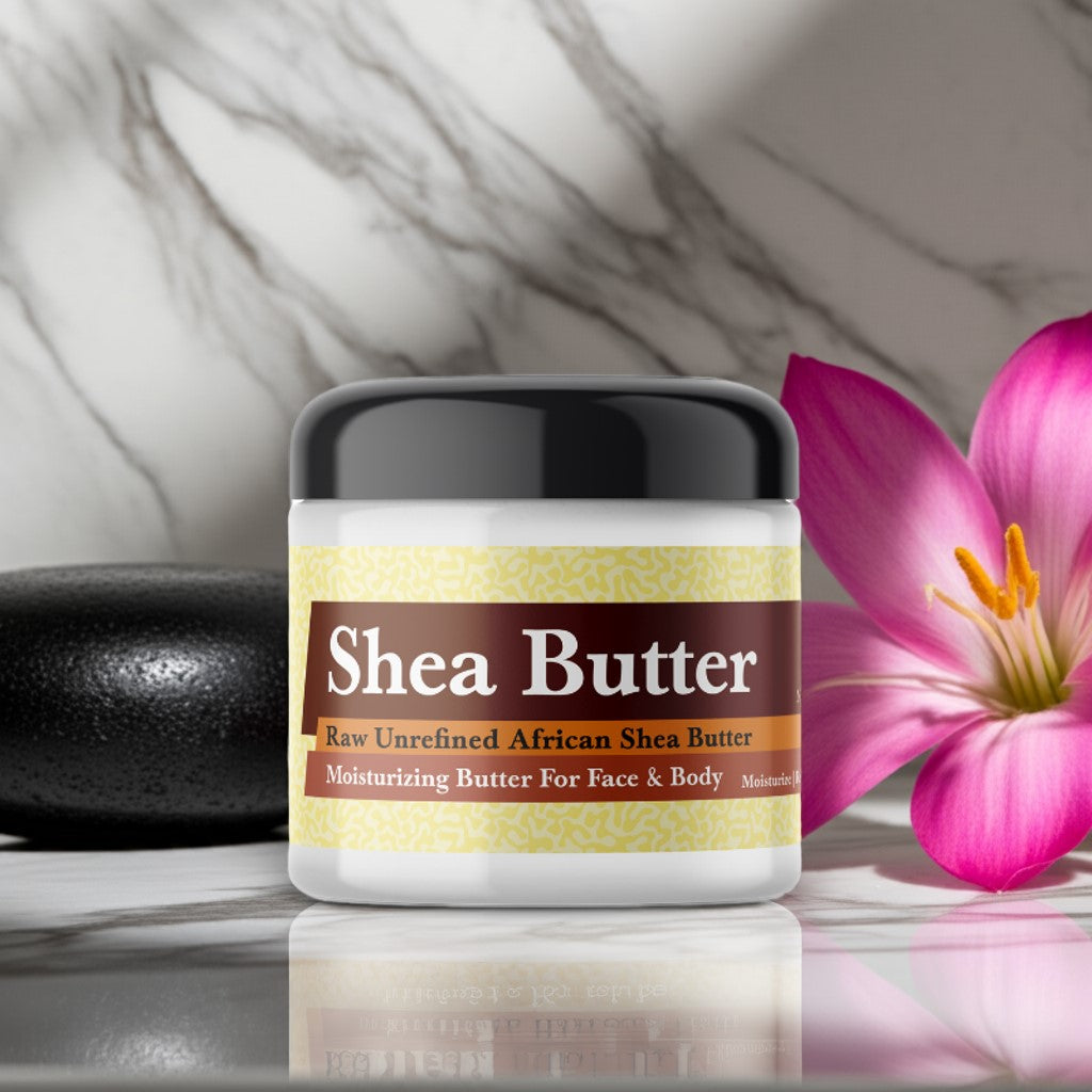 Black Opium Inspired whipped shea butter for skincare and hydration