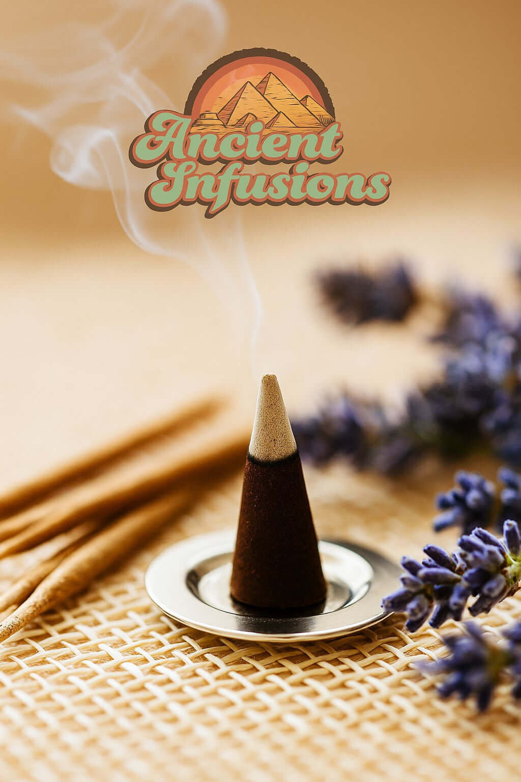 Hand-dipped incense cones for relaxation and spiritual cleansing.