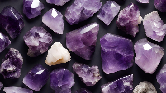 Amethyst Crystal Benefits: Intuition, Calmness, Spiritual Growth, Healing.