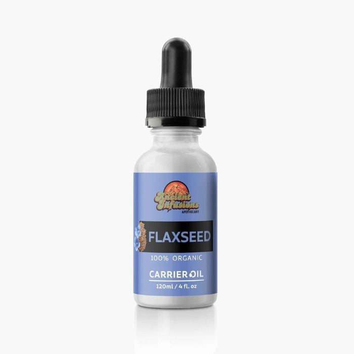 Unlock the Health Benefits and Versatile Uses of Ancient Infusions Flaxseed Carrier Oil - A Natural Elixir for Skin and Well-being.