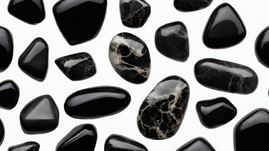 Black Onyx Crystal Benefits: Protection, Grounding, Strength, Emotional Balance.