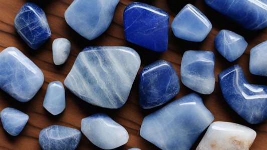 Blue Aventurine Crystal Benefits: Calmness, Communication, Healing, Serenity.