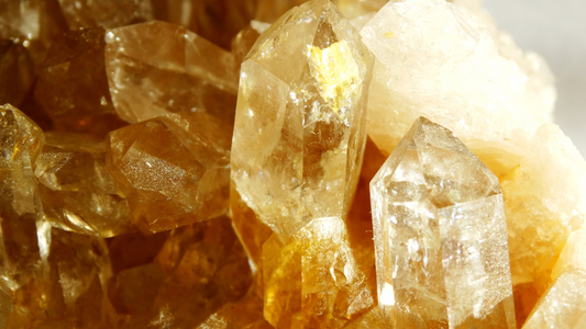 Citrine: The Golden Gemstone Unveiled – Meanings, Benefits, and Uses - Discover the radiant charm, abundance, and positivity of citrine with Ancient Infusions.