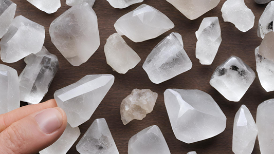 Clear Quartz Crystal Benefits: Clarity, Amplification, Healing, Energy Cleansing.