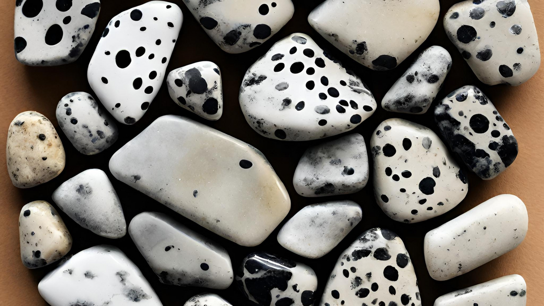 Dalmatian Jasper Crystal Properties: Balance, Joy, Inner Child Healing, Connection to Nature.