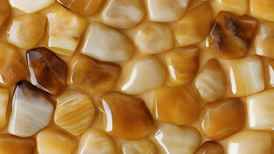 Honey Onyx Crystal Properties: Balance, Stability, Grounding, Inner Peace.