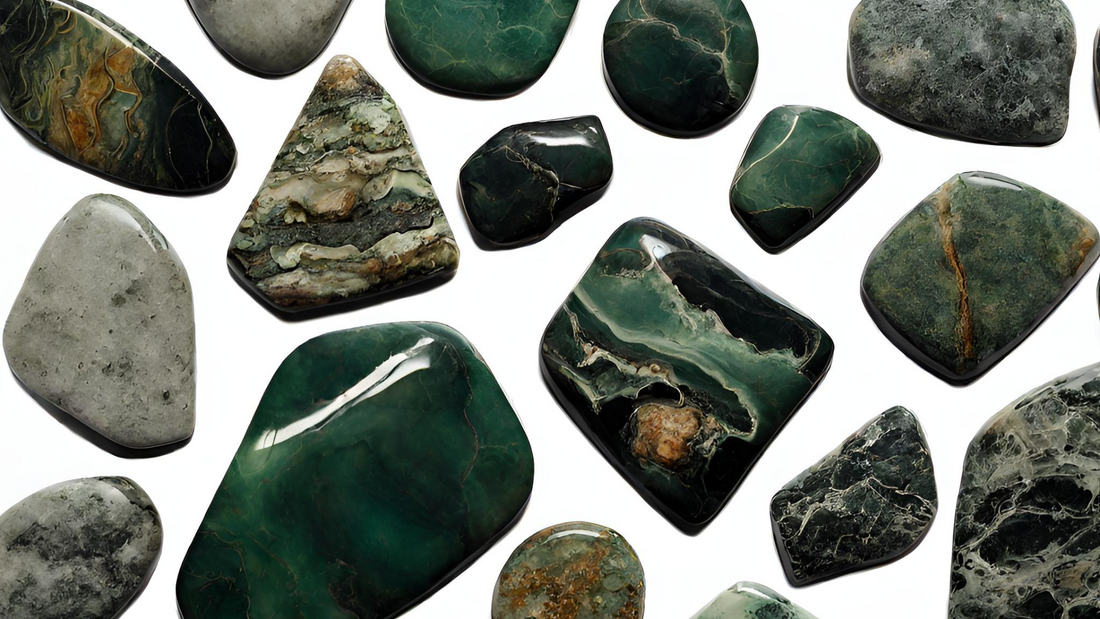 Kambaba Jasper Crystal Benefits: Relaxation, Grounding, Healing, Emotional Stability.