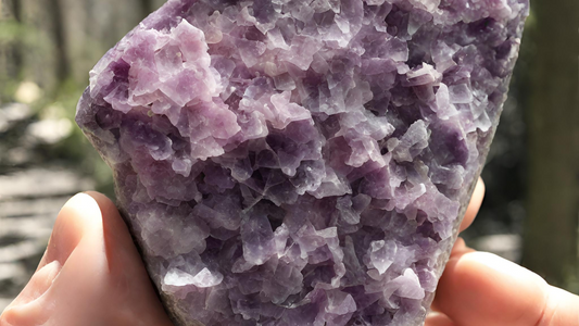 Lepidolite Crystal Benefits: Calming, Stress Relief, Emotional Healing, Inner Peace.