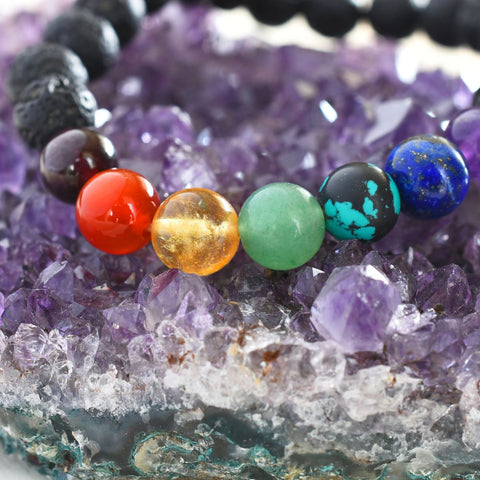 7 Chakra Crystal Bracelets