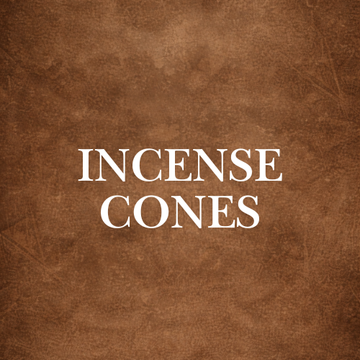 Hand-dipped incense cones by Ancient Infusions – clean-burning natural cones in signature scents for meditation, relaxation, and spiritual rituals.