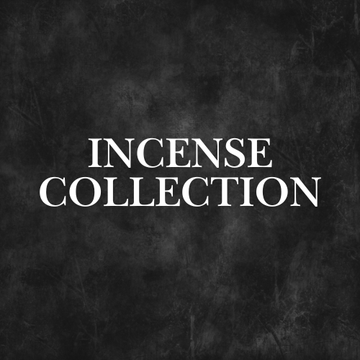 Incense collection banner featuring incense sticks and cones from Ancient Infusions.