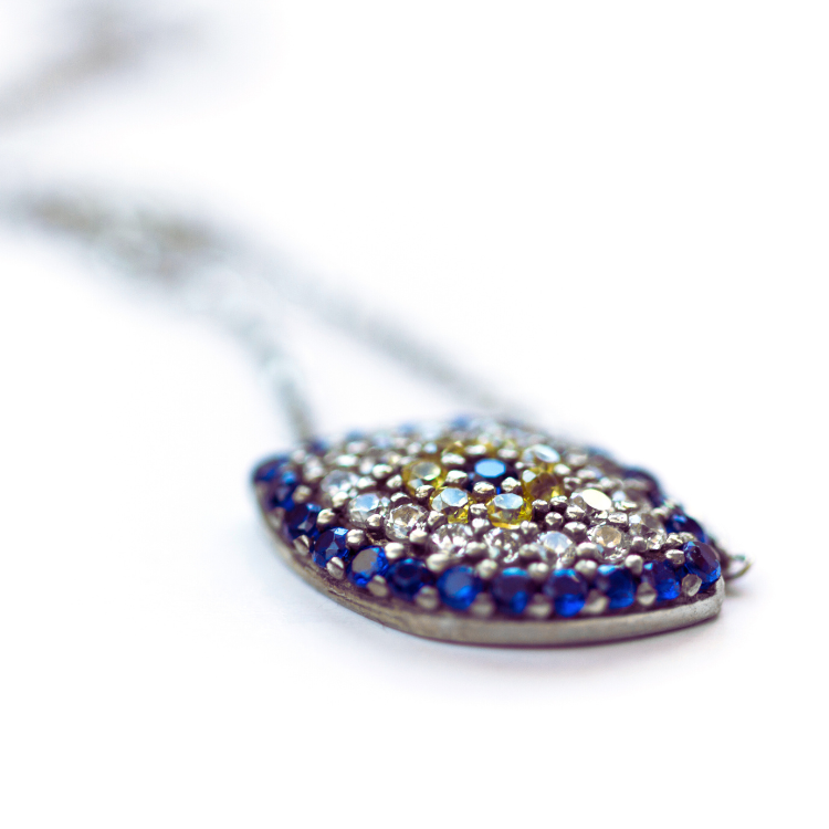 Evil Eye Necklace Collection in Gold and Silver by Ancient Infusions – Stylish Protective Jewelry.