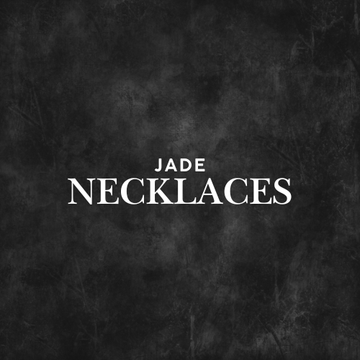 Genuine Jade Necklaces Collection - green jade pendant with gold chain, highlighting elegance and spiritual balance.