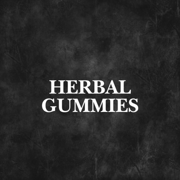 Herbal Gummies Collection: Sea Moss Gummies with Bladderwrack and Burdock Root on display