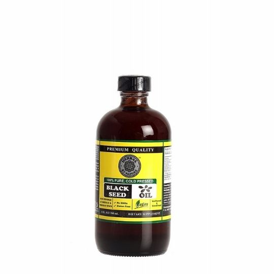 Ancient Infusions Black Seed Oil Bottle - 100% Pure, Extra Virgin, Cold Pressed Dietary Supplement.