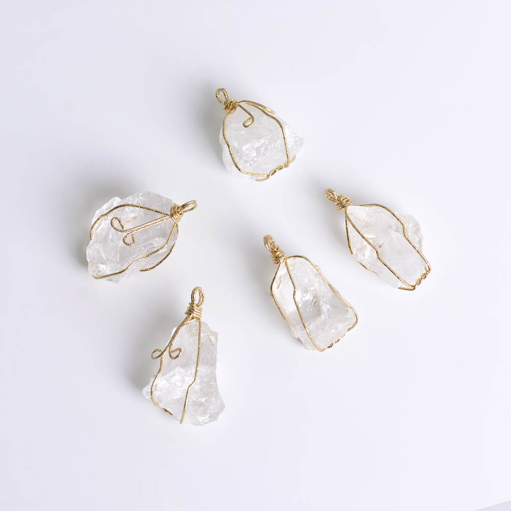 Ancient-Infusions-Clear-Quartz-Clarity-Pendant-Closeup.jpg" Alt Tag: "Close-up of Ancient Infusions Clear Quartz Gemstone Pendant - Transformative and Elegant Jewelry. Experience heightened awareness and clarity with the properties of Clear Quartz.