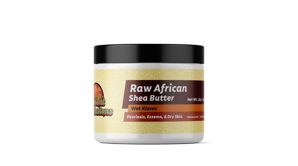 Ancient Infusions Wet Kisses Fragrance Shea Butter - Raw Organic Moisturizer, Sensual and Tempting with Unforgettable Scent.