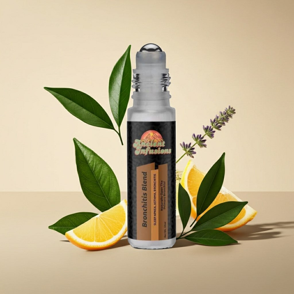 Bronchitis Herbal Remedy Oil for Respiratory Relief