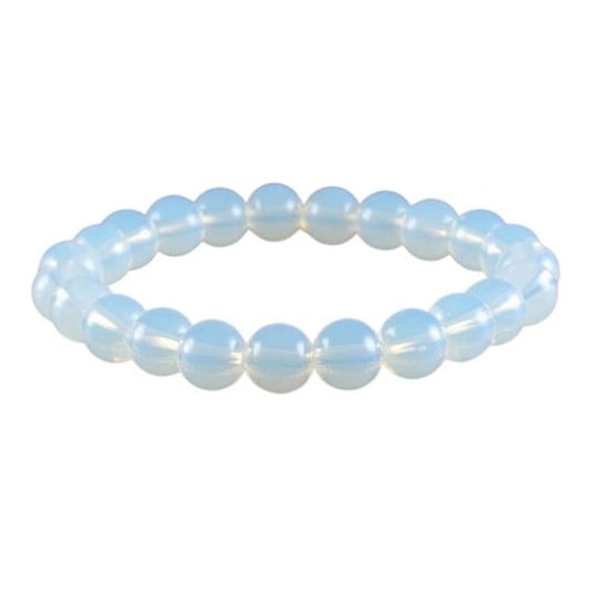 Opalite Elastic Crystal Bracelet