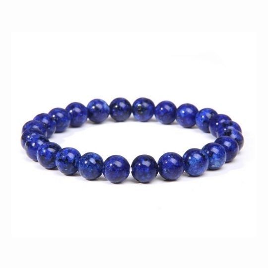 Lapis Lazuli Elastic Crystal Bracelet