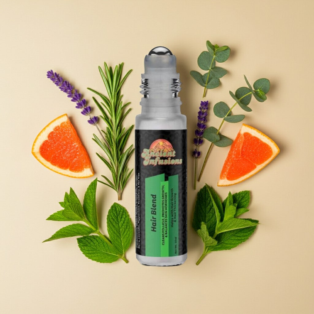 Hair Herbal Remedy Oil for Scalp Health by Ancient Infusions