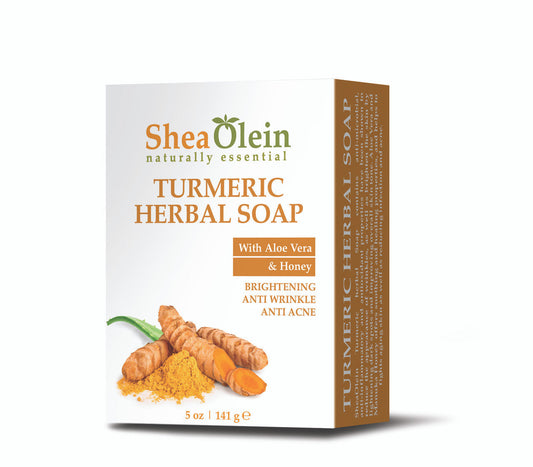 TURMERIC HERBAL SOAP WITH ALOE VERA & HONEY