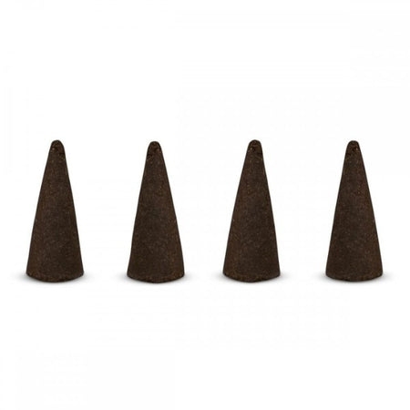 Imported Tahara Musk Incense Cones on a white background
