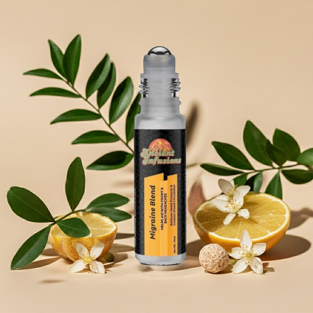 Migraine Herbal Remedy Oil for Headaches