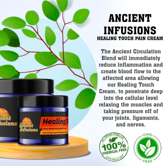 Ancient Infusions Natural Pain Relief Oil - Essential Oils for Holistic Wellness.