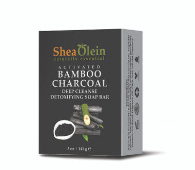 Experience Pore-Cleansing Magic with Ancient Infusions Activated Bamboo Charcoal Detoxifying Bar Soap - Deep Clean, Natural Exfoliant.