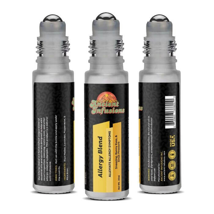 Ancient InfusionsAllergy Herbal Remedy Oil - Gentle and Effective Relief for Allergy-Free Living.