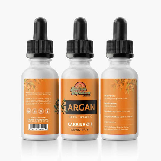 Hydrated Skin - Argan (Moroccan) Carrier Oil by Ancient Infusions.