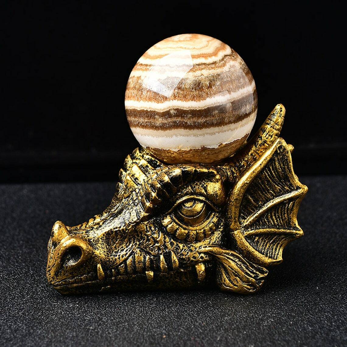 Ancient Infusions - Embrace the mystique with our Dragon Skull Stand.