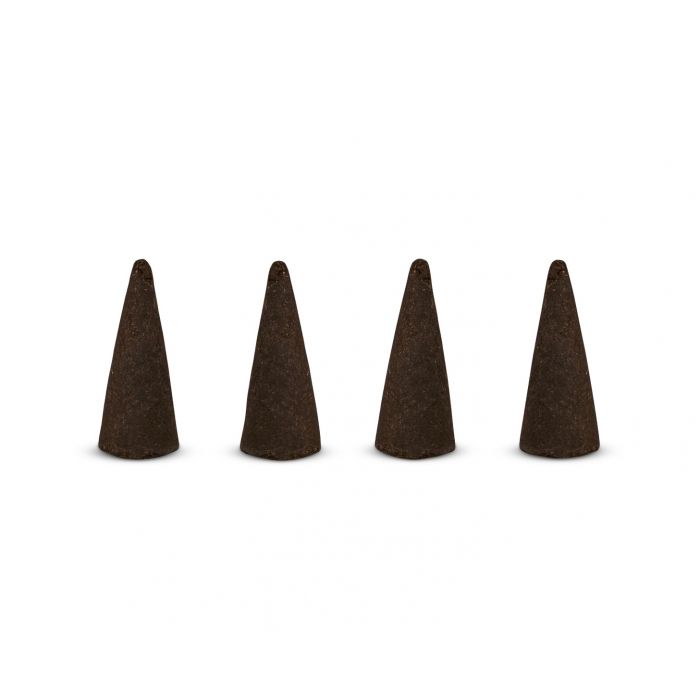Cozy Atmosphere Delivered: French Vanilla Hand-Dipped Incense Cones by Ancient Infusions. Experience Sweet Elegance.
