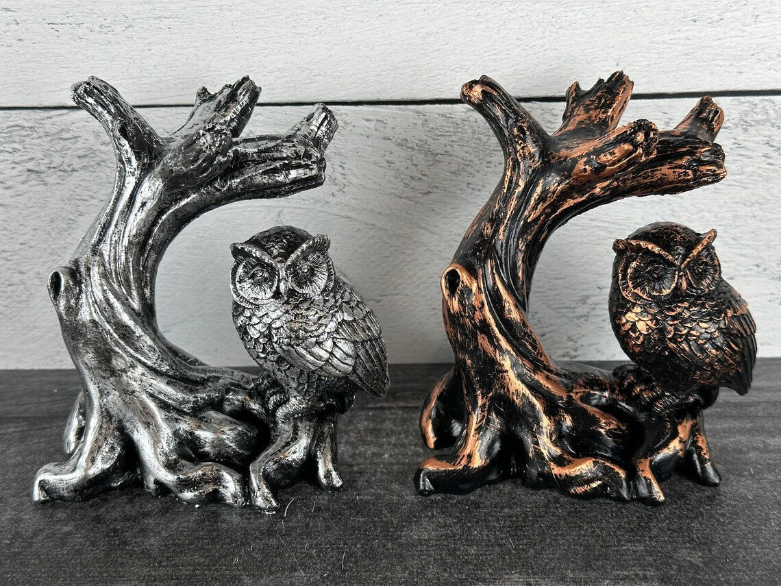 Ancient Infusions - Unlock mystical wisdom with our Owl Sphere Stand.