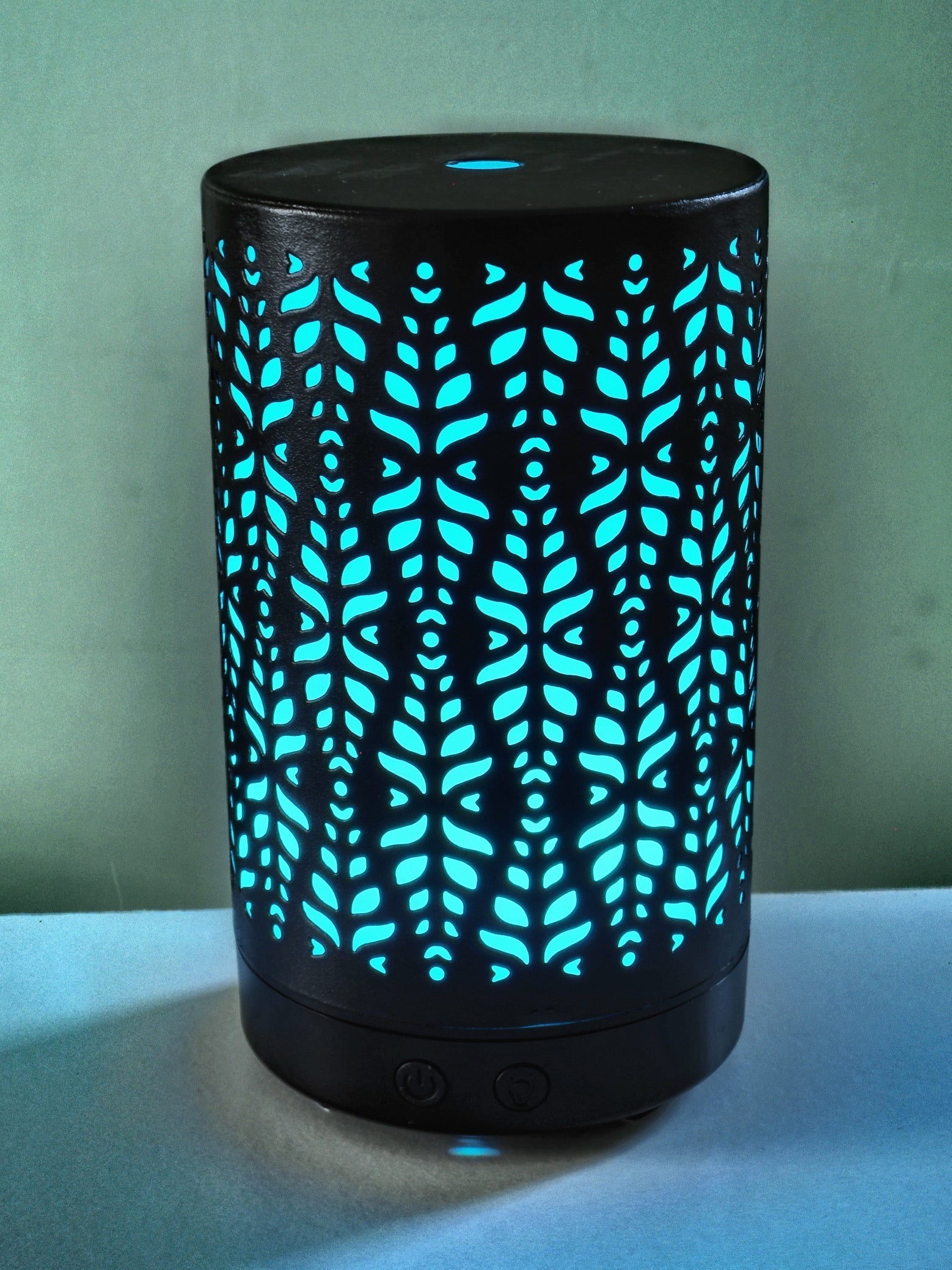 Ancient Infusions Stylish Tree Design Aromatherapy Diffuser - Ambient Setting.