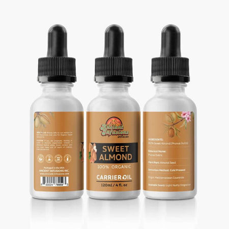 Radiant Skin - Sweet Almond Carrier Oil by Ancient Infusions.