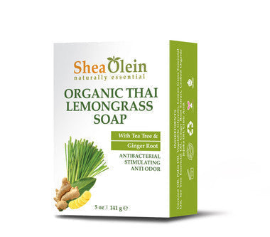 Ancient Infusions Thai Lemongrass Bar Soap - Antibacterial, Stimulating, and Refreshing.
