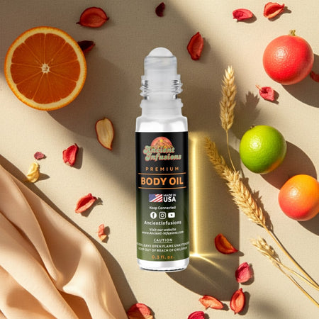 BWFH Summer Mink Inspired Body Oil showcasing fruits, florals, and musk for a silky fragrance experience with summer vibes.