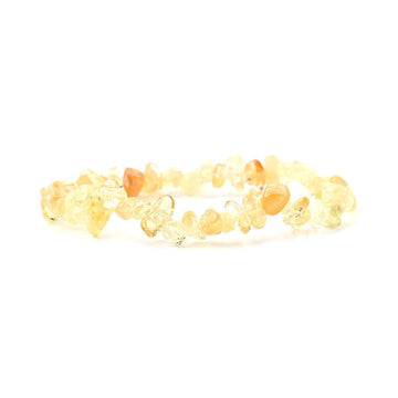 Citrine Chip Bracelet - Healing Properties and Abundance Benefits.