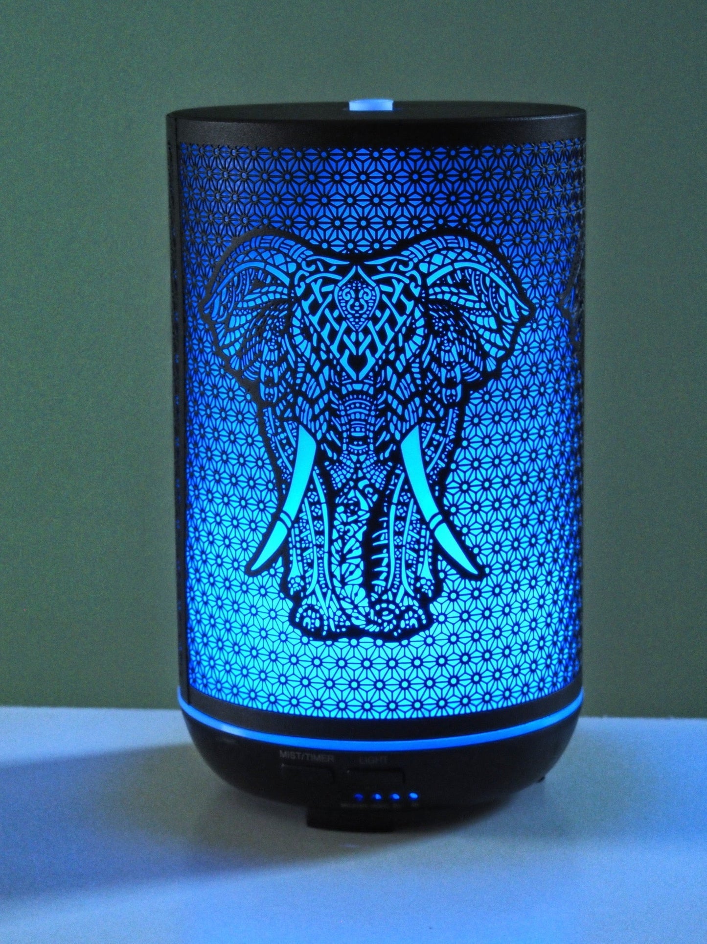 Unique elephant-shaped aromatherapy diffuser by Ancient Infusions.