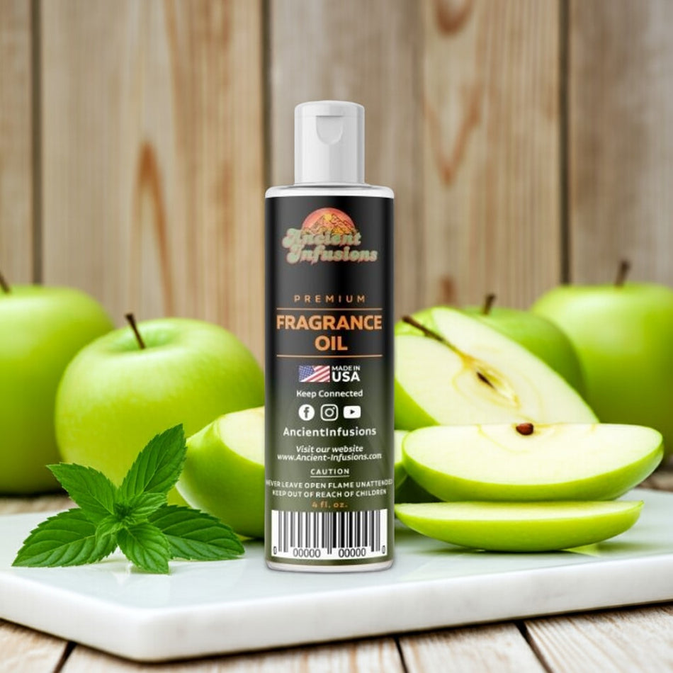 Green Apple – Pure, Uncut Fragrance Oil (Alcohol-Free)