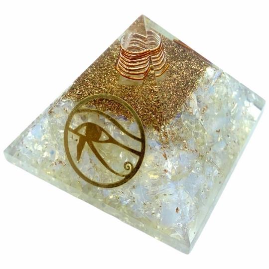 How to use an opalite pyramid stone for meditation and focus.